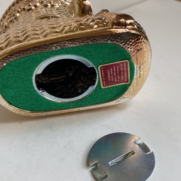 - Vintage Leonard Silver Plate Baby Boot Bank - Picture 5 of 9